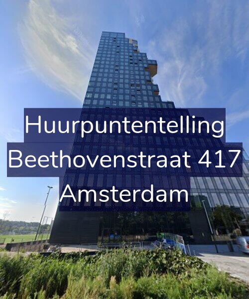 Foto gevel Huurpuntentelling voor Beethovenstraat 417, Amsterdam