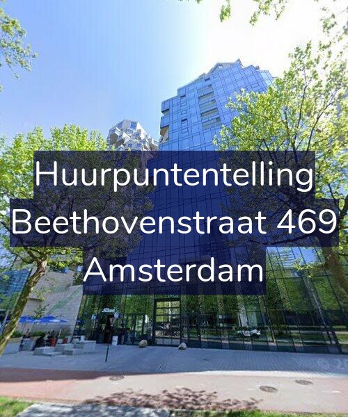 Foto gevel Huurpuntentelling voor Beethovenstraat 469, Amsterdam