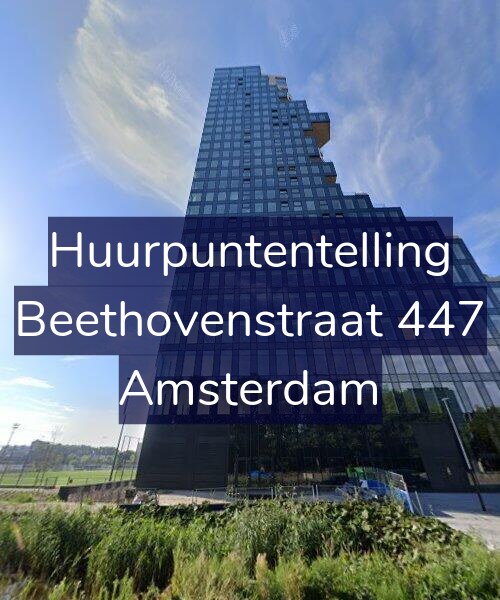 Foto gevel Huurpuntentelling voor Beethovenstraat 447, Amsterdam