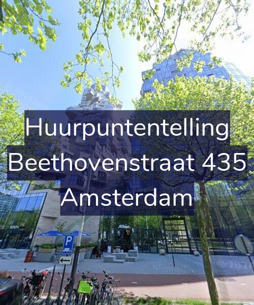 Foto gevel Huurpuntentelling voor Beethovenstraat 435, Amsterdam
