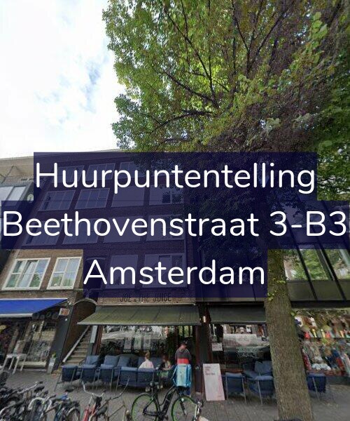 Foto gevel Huurpuntentelling voor Beethovenstraat 3-B3, Amsterdam