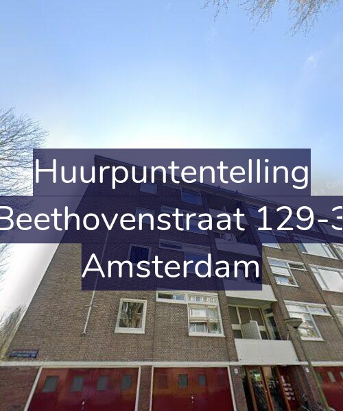 Foto gevel Huurpuntentelling voor Beethovenstraat 129-3, Amsterdam