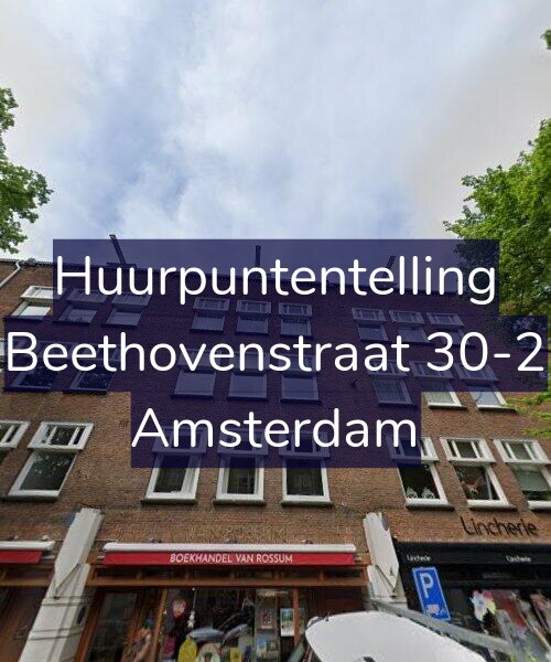 Foto gevel Huurpuntentelling voor Beethovenstraat 30-2, Amsterdam