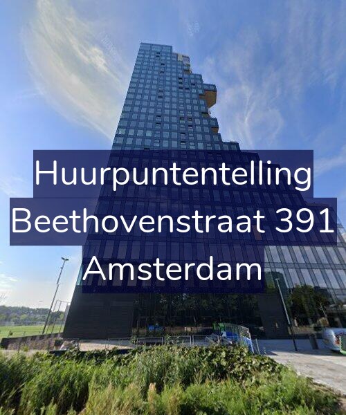 Foto gevel Huurpuntentelling voor Beethovenstraat 391, Amsterdam