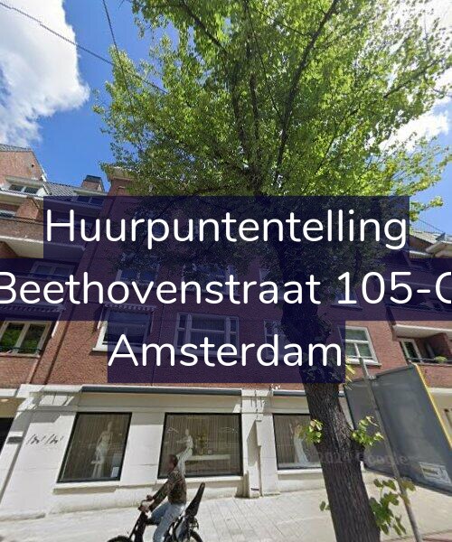 Foto gevel Huurpuntentelling voor Beethovenstraat 105-C, Amsterdam