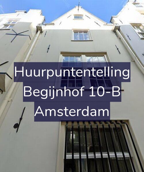 Foto gevel Huurpuntentelling voor Begijnhof 10-B, Amsterdam