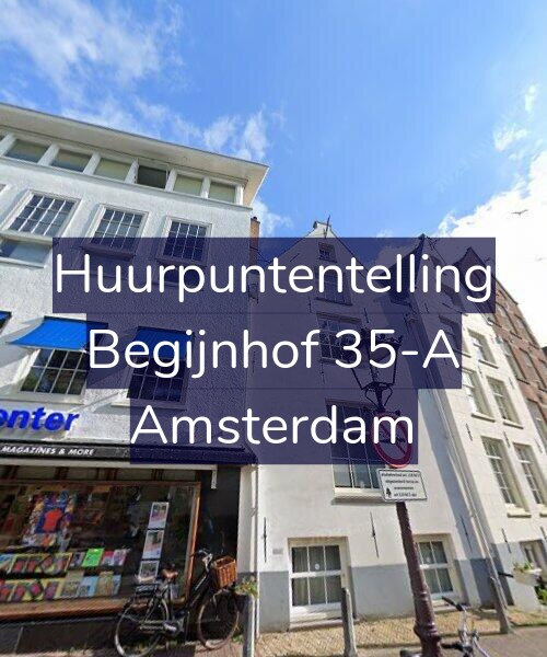 Foto gevel Huurpuntentelling voor Begijnhof 35-A, Amsterdam