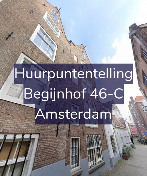 Foto gevel Huurpuntentelling voor Begijnhof 46-C, Amsterdam