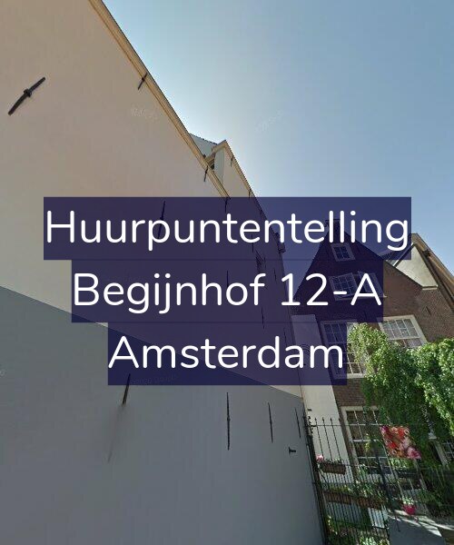 Foto gevel Huurpuntentelling voor Begijnhof 12-A, Amsterdam