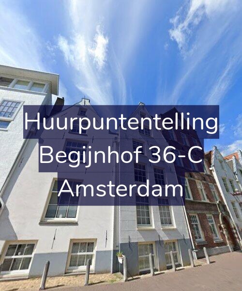 Foto gevel Huurpuntentelling voor Begijnhof 36-C, Amsterdam