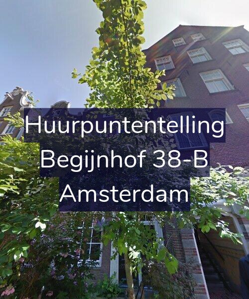 Foto gevel Huurpuntentelling voor Begijnhof 38-B, Amsterdam