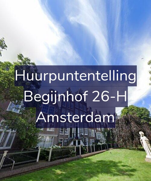 Foto gevel Huurpuntentelling voor Begijnhof 26-H, Amsterdam
