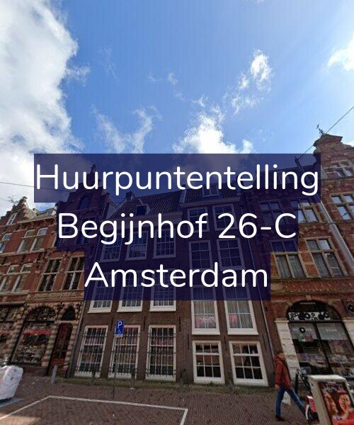 Foto gevel Huurpuntentelling voor Begijnhof 26-C, Amsterdam
