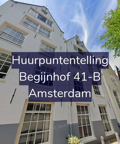 Foto gevel Huurpuntentelling voor Begijnhof 41-B, Amsterdam
