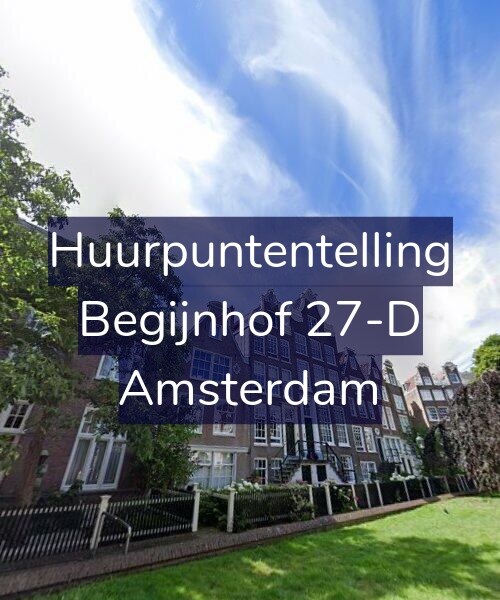 Foto gevel Huurpuntentelling voor Begijnhof 27-D, Amsterdam