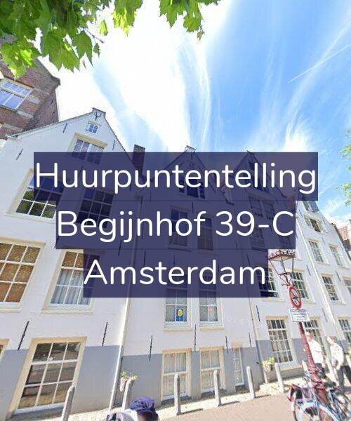 Foto gevel Huurpuntentelling voor Begijnhof 39-C, Amsterdam