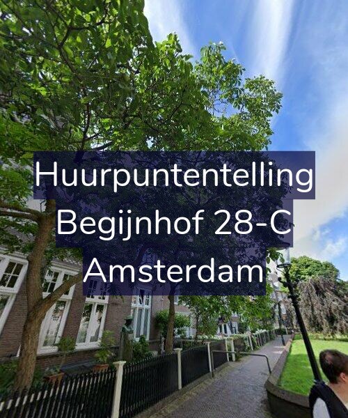 Foto gevel Huurpuntentelling voor Begijnhof 28-C, Amsterdam