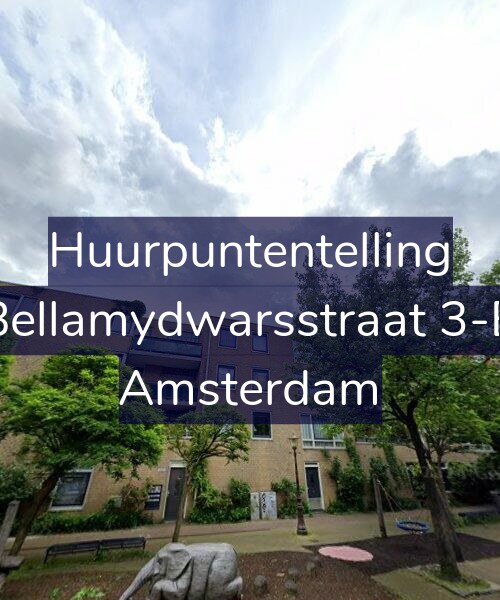 Foto gevel Huurpuntentelling voor Bellamydwarsstraat 3-B, Amsterdam