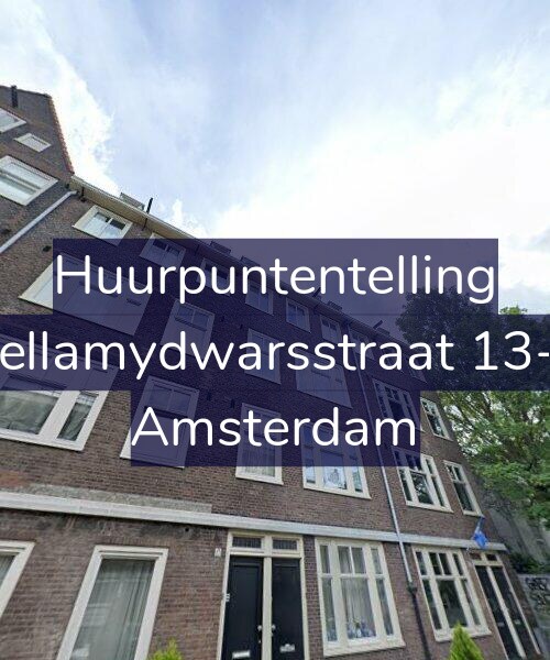 Foto gevel Huurpuntentelling voor Bellamydwarsstraat 13-3, Amsterdam