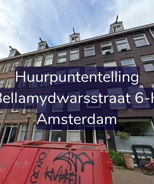 Foto gevel Huurpuntentelling voor Bellamydwarsstraat 6-H, Amsterdam
