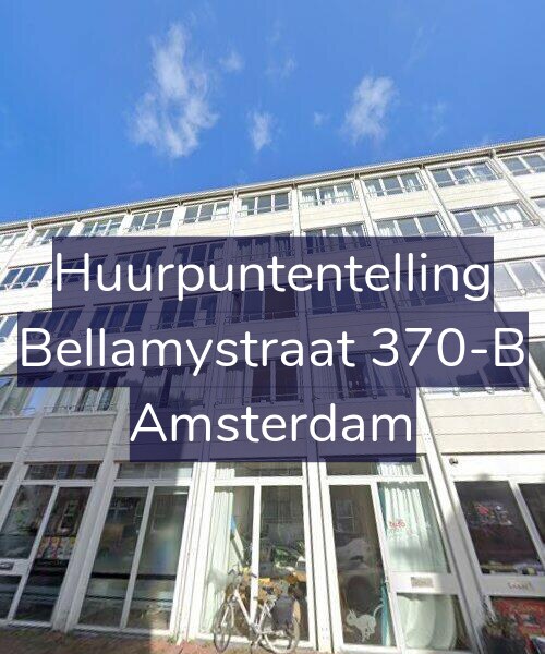 Foto gevel Huurpuntentelling voor Bellamystraat 370-B, Amsterdam
