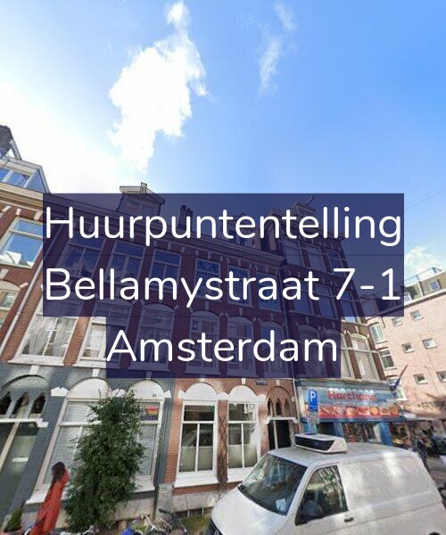 Foto gevel Huurpuntentelling voor Bellamystraat 7-1, Amsterdam