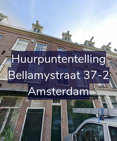 Foto gevel Huurpuntentelling voor Bellamystraat 37-2, Amsterdam