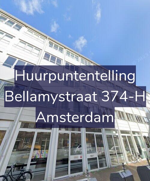 Foto gevel Huurpuntentelling voor Bellamystraat 374-H, Amsterdam