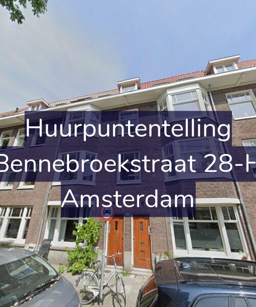 Foto gevel Huurpuntentelling voor Bennebroekstraat 28-H, Amsterdam