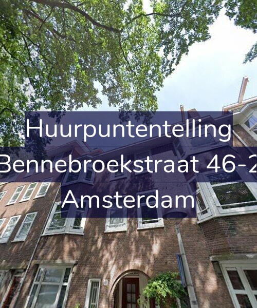 Foto gevel Huurpuntentelling voor Bennebroekstraat 46-2, Amsterdam
