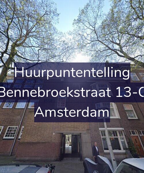 Foto gevel Huurpuntentelling voor Bennebroekstraat 13-C, Amsterdam