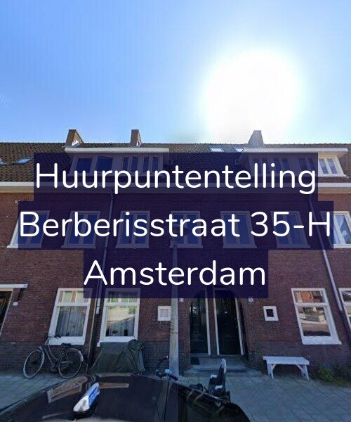 Foto gevel Huurpuntentelling voor Berberisstraat 35-H, Amsterdam