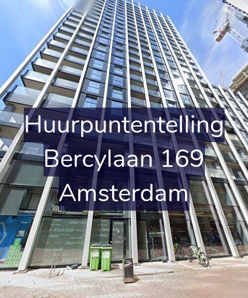 Foto gevel Huurpuntentelling voor Bercylaan 169, Amsterdam