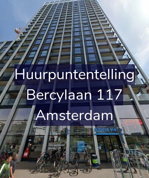 Foto gevel Huurpuntentelling voor Bercylaan 117, Amsterdam