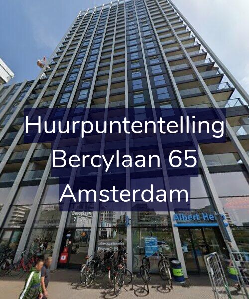 Foto gevel Huurpuntentelling voor Bercylaan 65, Amsterdam