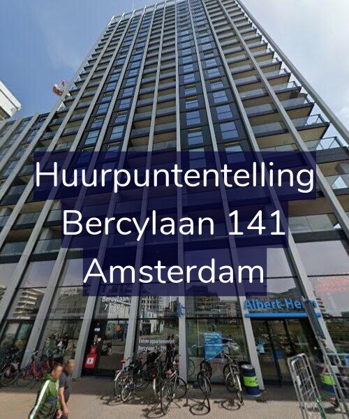 Foto gevel Huurpuntentelling voor Bercylaan 141, Amsterdam
