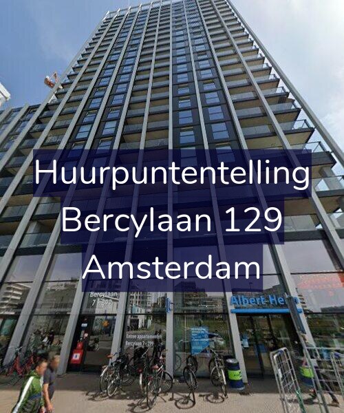 Foto gevel Huurpuntentelling voor Bercylaan 129, Amsterdam
