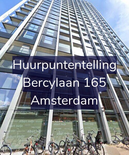 Foto gevel Huurpuntentelling voor Bercylaan 165, Amsterdam