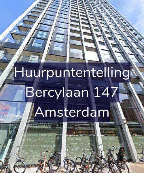 Foto gevel Huurpuntentelling voor Bercylaan 147, Amsterdam