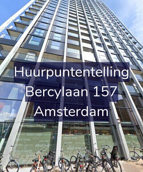 Foto gevel Huurpuntentelling voor Bercylaan 157, Amsterdam