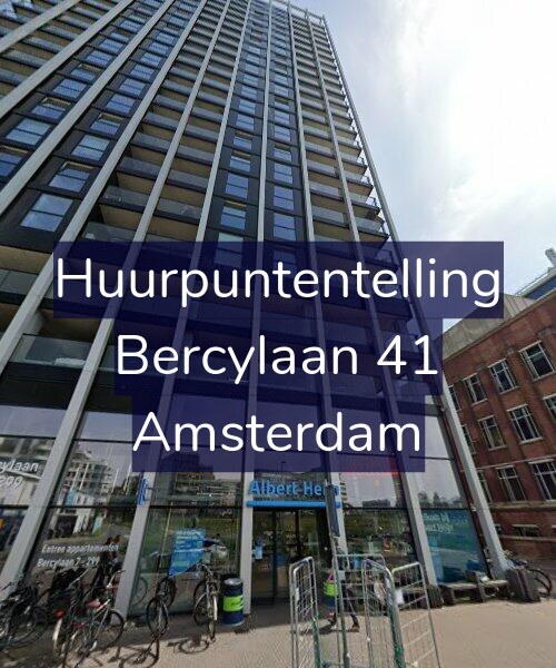 Foto gevel Huurpuntentelling voor Bercylaan 41, Amsterdam