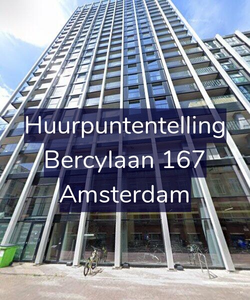 Foto gevel Huurpuntentelling voor Bercylaan 167, Amsterdam
