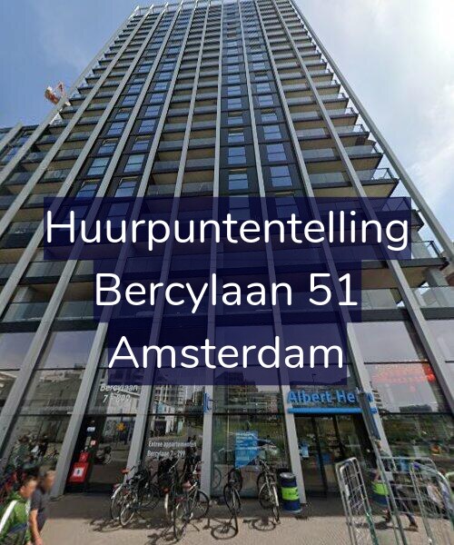Foto gevel Huurpuntentelling voor Bercylaan 51, Amsterdam