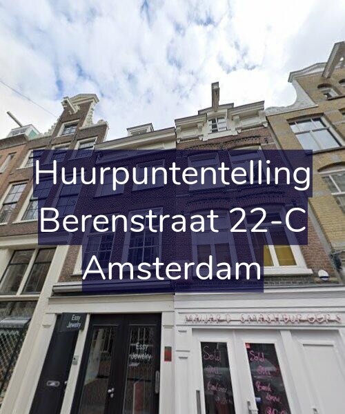 Foto gevel Huurpuntentelling voor Berenstraat 22-C, Amsterdam