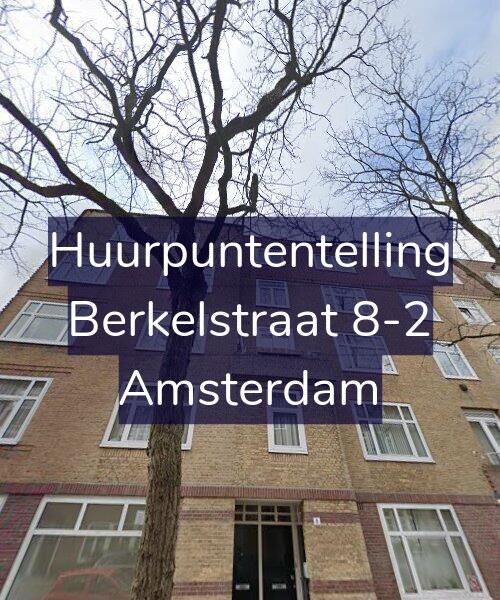 Foto gevel Huurpuntentelling voor Berkelstraat 8-2, Amsterdam