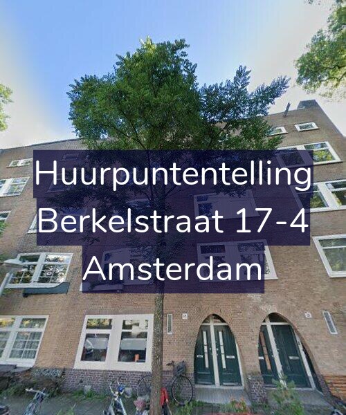 Foto gevel Huurpuntentelling voor Berkelstraat 17-4, Amsterdam