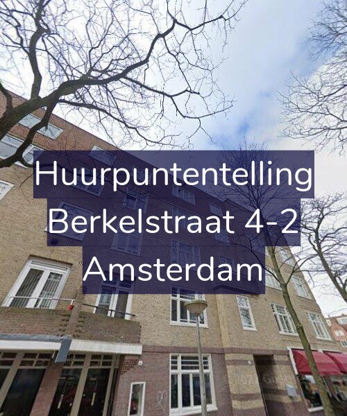Foto gevel Huurpuntentelling voor Berkelstraat 4-2, Amsterdam