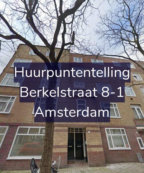 Foto gevel Huurpuntentelling voor Berkelstraat 8-1, Amsterdam