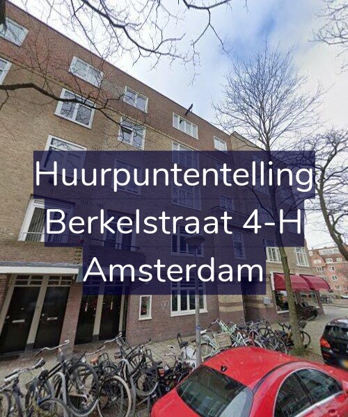 Foto gevel Huurpuntentelling voor Berkelstraat 4-H, Amsterdam