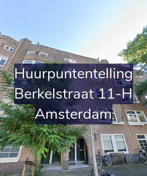 Foto gevel Huurpuntentelling voor Berkelstraat 11-H, Amsterdam
